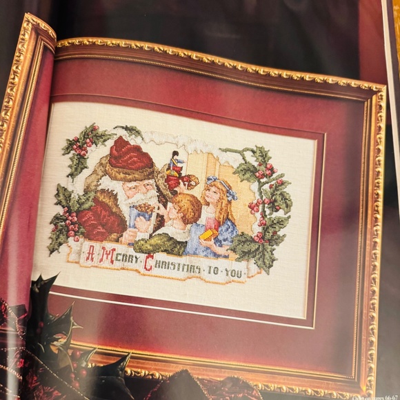 Cross Stitch Down Santa Claus Lane - Picture 3 of 3